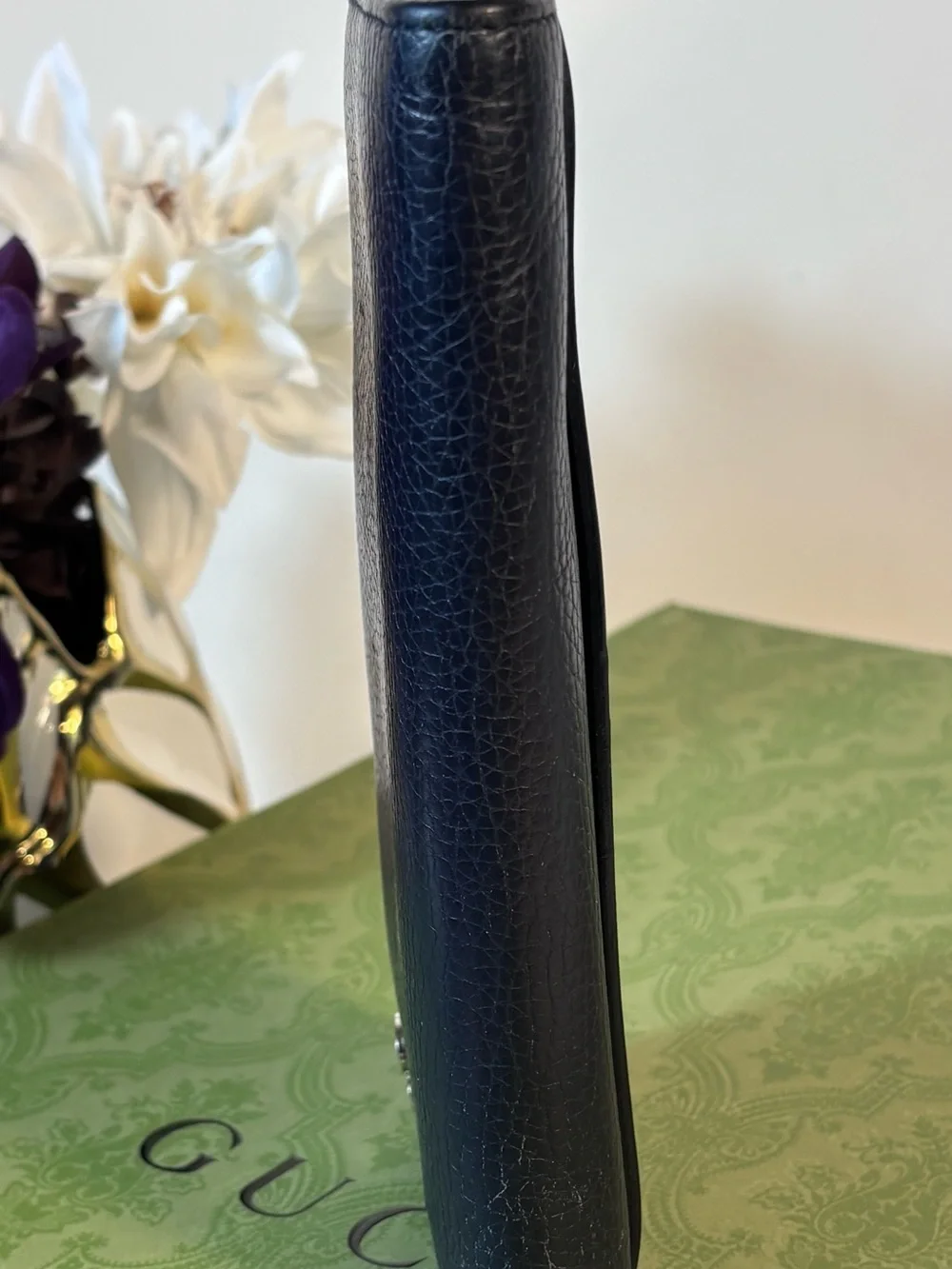Gucci Navy Bifold Wallet
